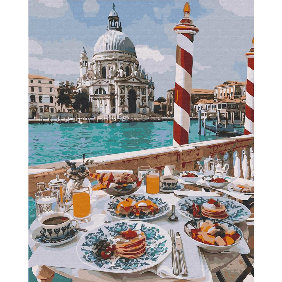 Art&Craft Завтрак в Венеции 40х50 см 11229-AC - зображення 1
