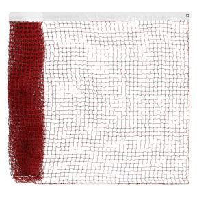  Сітка для бадмінтону LONGFA C-8981 6,1x0,76м червоний-білий - зображення 1