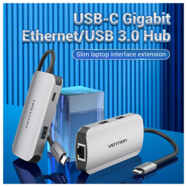 Vention Hub 5-in-1 USB 3.1 Type-C (TNFHB)