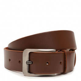 Borsa Leather Ремінь  V1125FX40-brown чоловічий шкіряний коричневий під штани