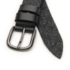 Borsa Leather Жіночий ремінь шкіряний V1110GX25-black чорний - зображення 2