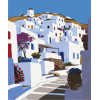 Art&Craft Картина по номерам.  Санторини. Греция 38*50 см 11218-AC - зображення 1
