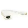 PowerPlant USB Type-C to RJ45 0.12m White (DV00DV4067) - зображення 1