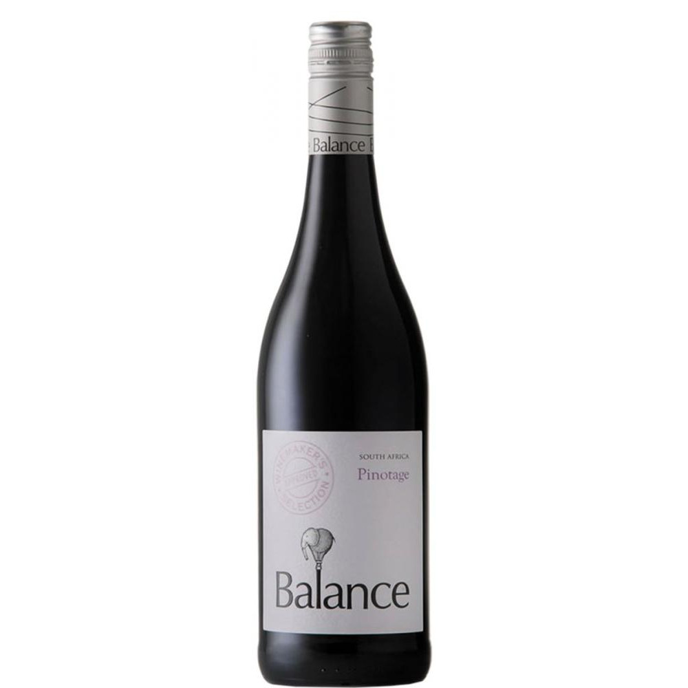 Overhex Wines Вино Balance Winemaker's Selection Pinotage 0,75 л сухе тихе червоне (6003747004779) - зображення 1