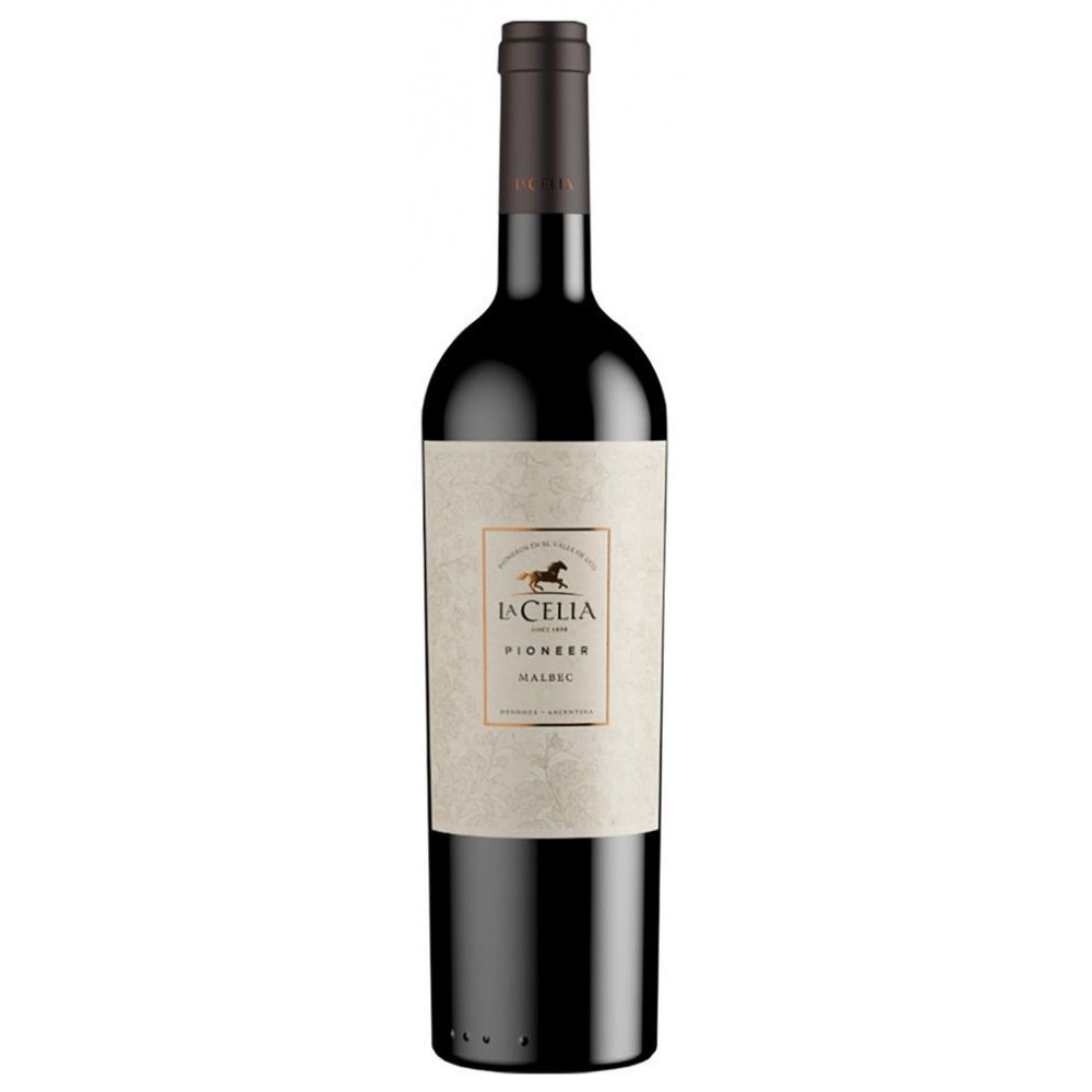 Finca La Celia Вино  Pioneer Malbec 0,75 л сухе тихе червоне (7798081660437) - зображення 1