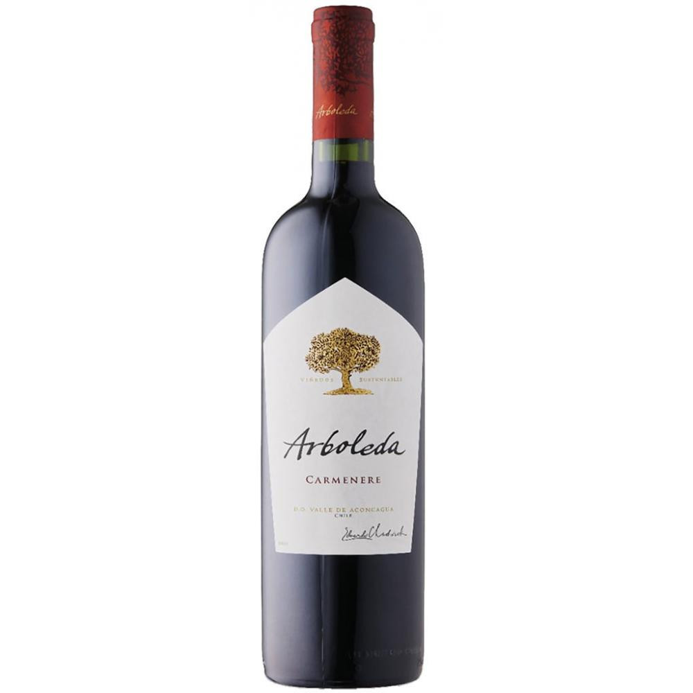 Arboleda Вино  Carmenere 0,75 л сухе тихе червоне (7804304105446) - зображення 1