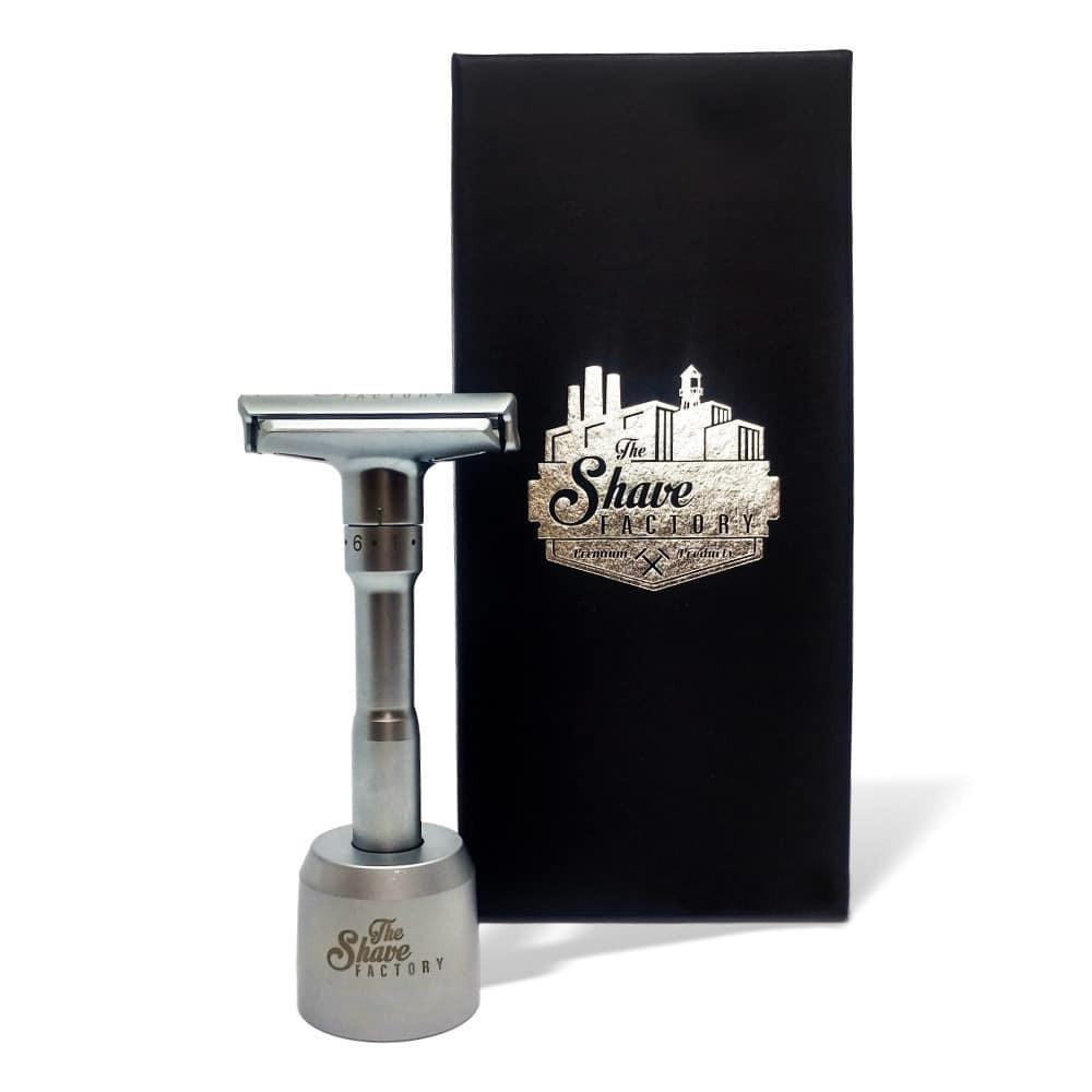 The Shave Factory Бритва для гоління із підставкою  Safety Razor (0304018) - зображення 1