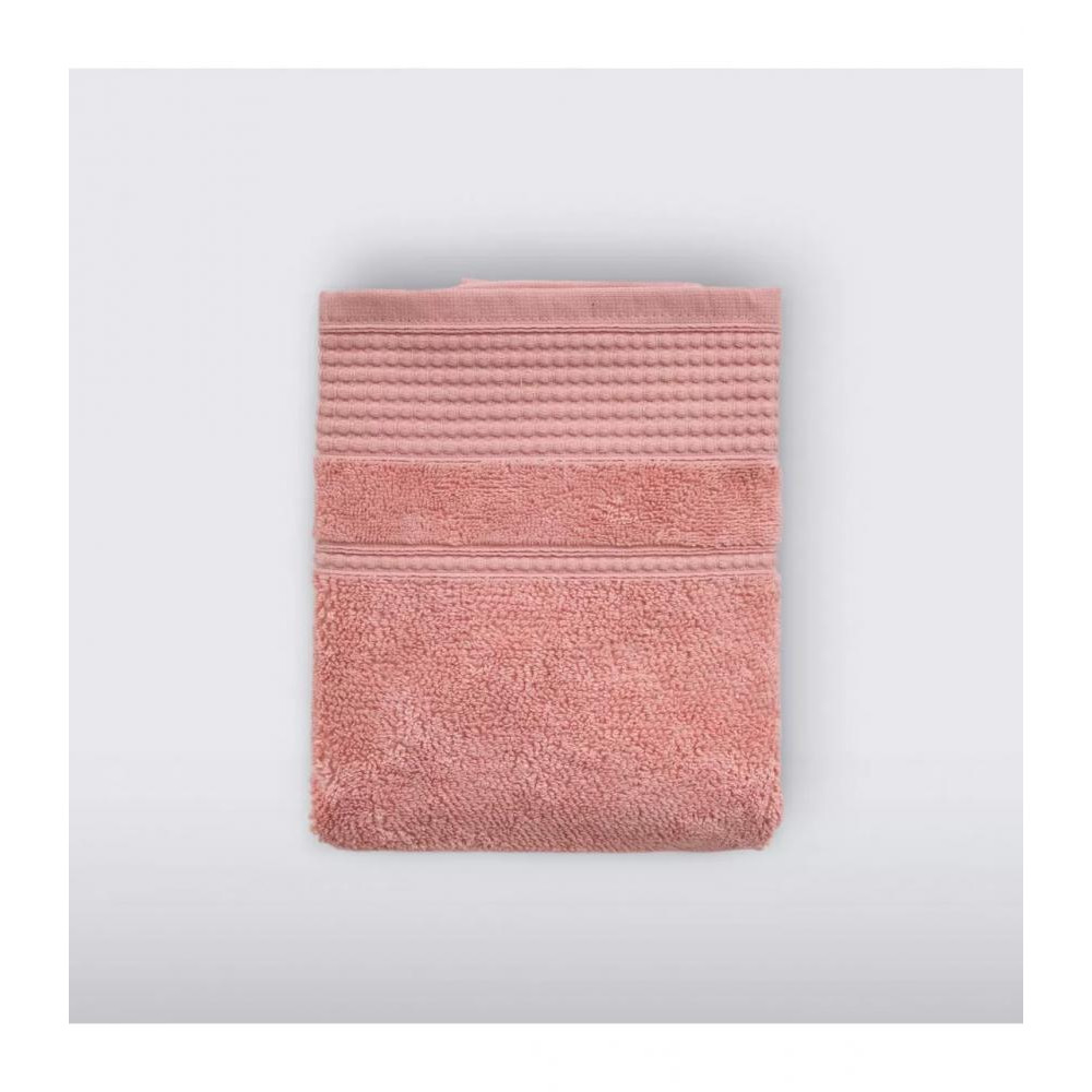 IRYA Махровое полотенце Toya coresoft g-kurusu розовое 30х50 см (2000022261241) - зображення 1