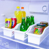 Omak Plastik Контейнер для холодильника  Deco Bella пластик 34.5x13x11.5 см (8694816508076) - зображення 1