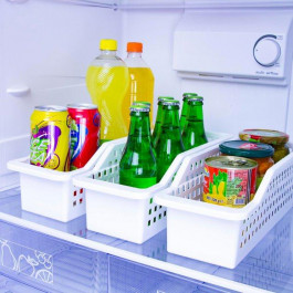 Omak Plastik Контейнер для холодильника  Deco Bella пластик 34.5x13x11.5 см (8694816508076)