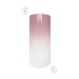 Eterna Сeramics Ваза керамічна  Harmony (4001) 24 см біла з рожевим