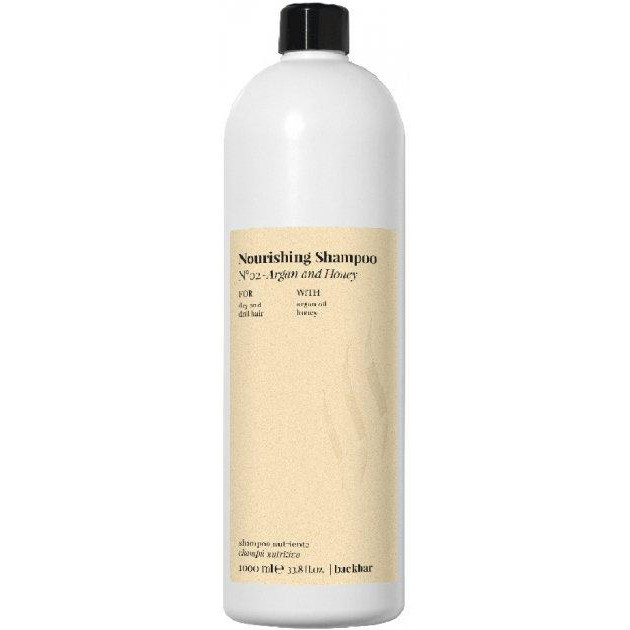 FarmaVita Шампунь  Back Bar Nourishing Shampoo N°02 - Argan and Honey для сухих и поврежденных волос 1 л (8022 - зображення 1