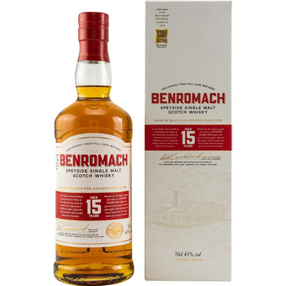 Benromach Віскі  15yo 0,7 л (5020613051485) - зображення 1