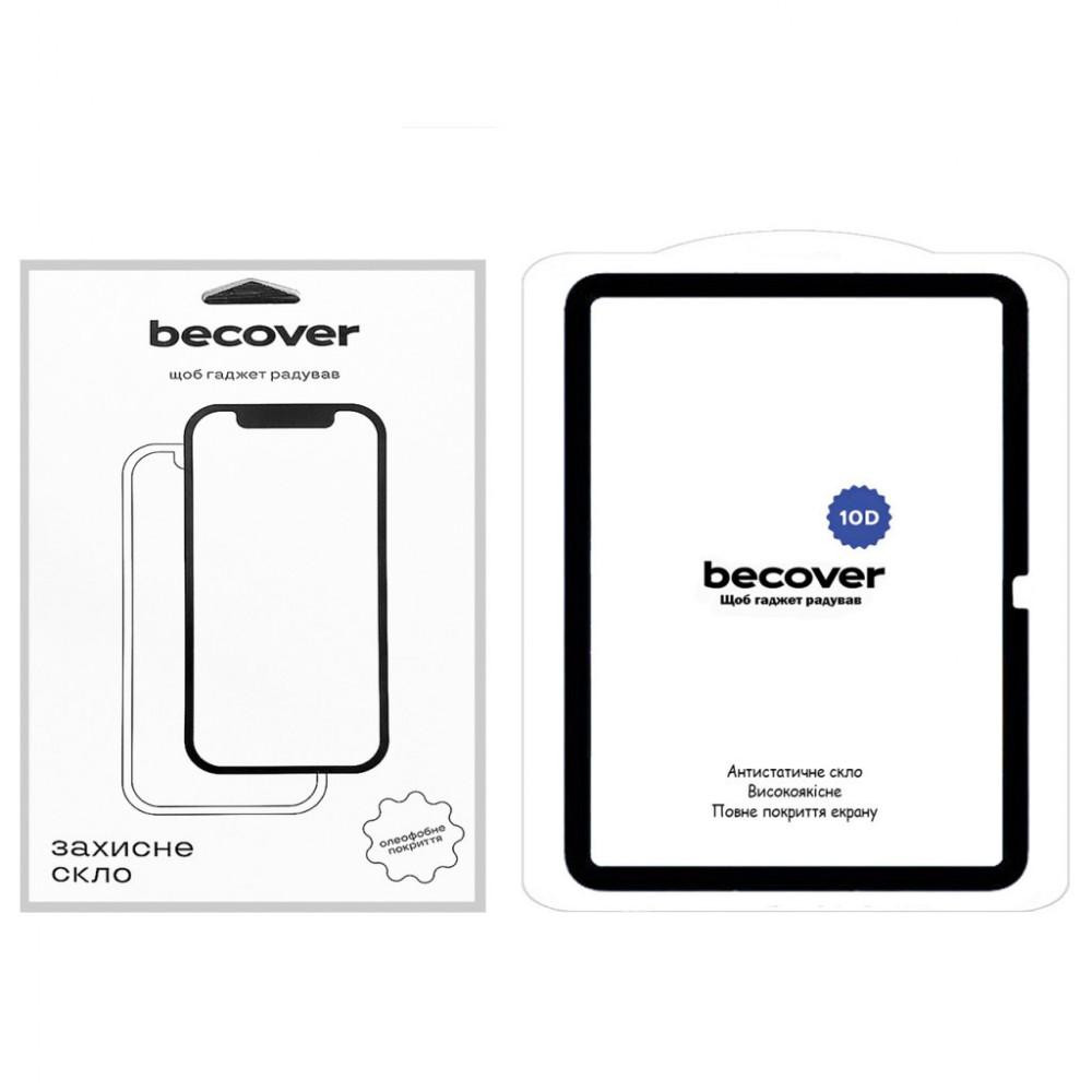 BeCover Захисне скло 10D для Apple iPad 10.9" 2022/2023 Black (710576) - зображення 1