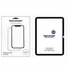 BeCover Захисне скло 10D для Apple iPad 10.9" 2022/2023 Black (710576)