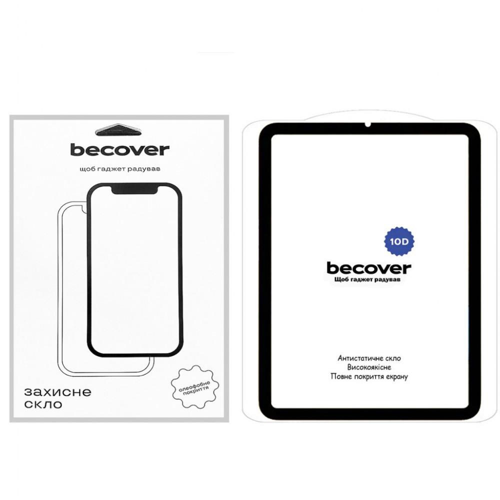 BeCover Захисне скло 10D для Apple iPad Mini 6 2021 Black (710573) - зображення 1