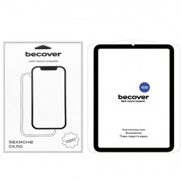 BeCover Захисне скло 10D для Apple iPad Mini 6 2021 Black (710573)