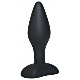 Black Velvet Small Plug, чорний (4024144504749)