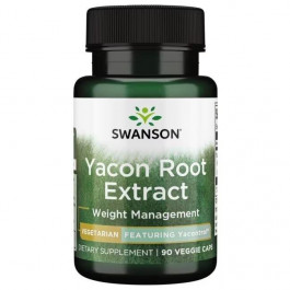 Swanson Yacon Root Extract 100 mg 90 Veggie Capsules