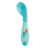 Слюнявчик Chicco Ложка First Spoon, 8m+, голубой (16100.20)
