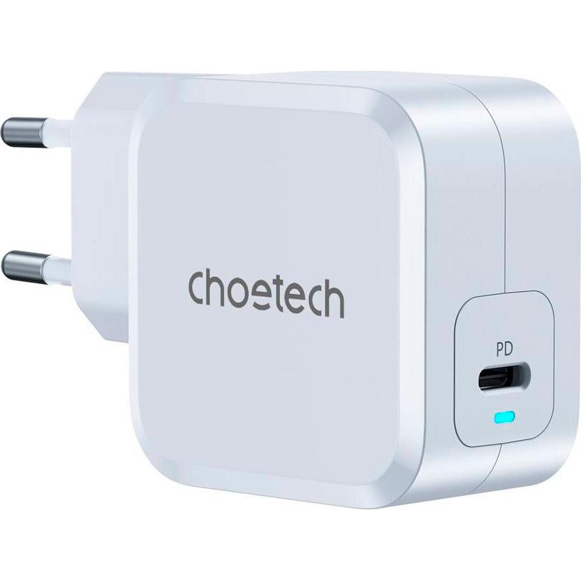 Choetech PD8007  USB-C PD White - зображення 1