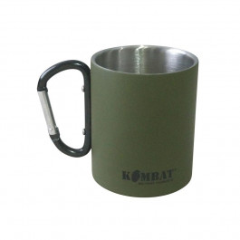   Kombat UK Carabiner Mug Stainless Steel 330 мл Olive (kb-cmss-olgr)