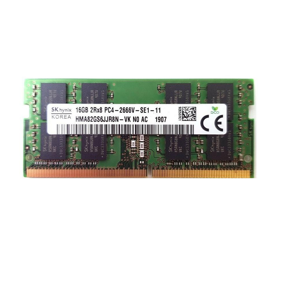 SK hynix 16 GB SO-DIMM DDR4 2666 MHz (HMA82GS6JJR8N-VK) - зображення 1