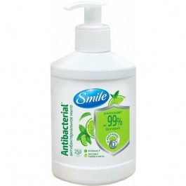 Smile Мыло жидкое  Лайм + мята антибактериальное 250мл (4823071647174)