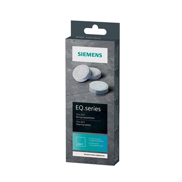 Siemens Таблетки для очищення кавових масел/жирів кавомашини 10 шт (TZ80001N) - зображення 1
