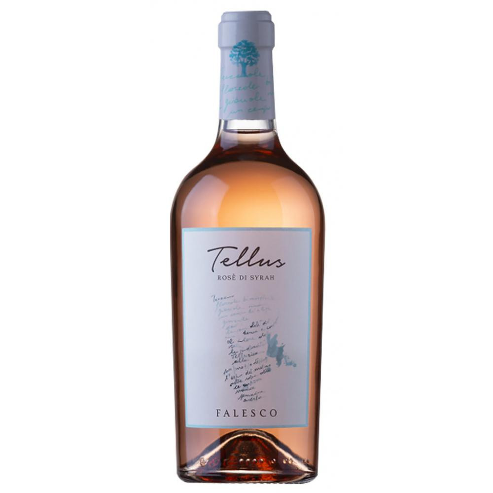 Falesco Вино  Tellus Rose di Syrah 0,75 л сухе тихе рожеве (8028003001925) - зображення 1