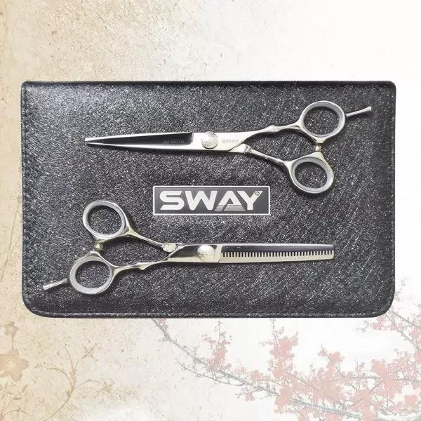 SWAY Набір перукарських ножиць  Infinite 108 розмір 6,0 (110 108 set 6,0") - зображення 1