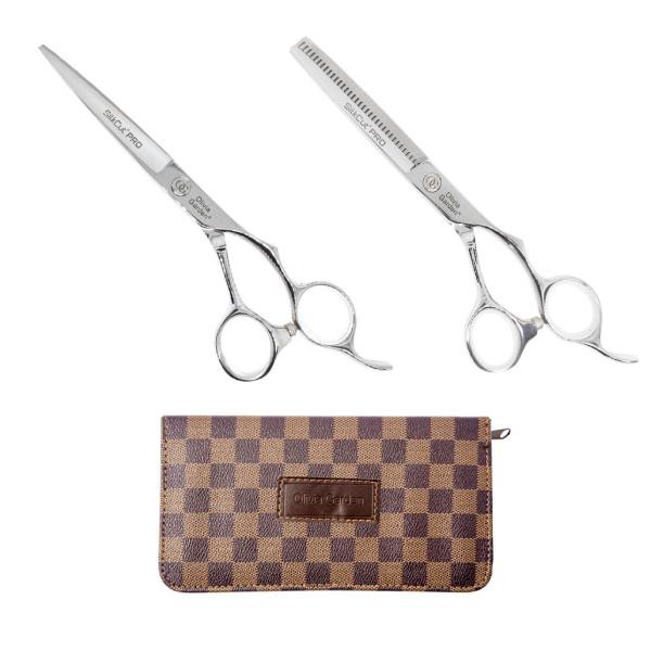 Olivia Garden Набір перукарських ножиць  Silk Cut Pro розмір 6,5 и 6 дюймів - зображення 1