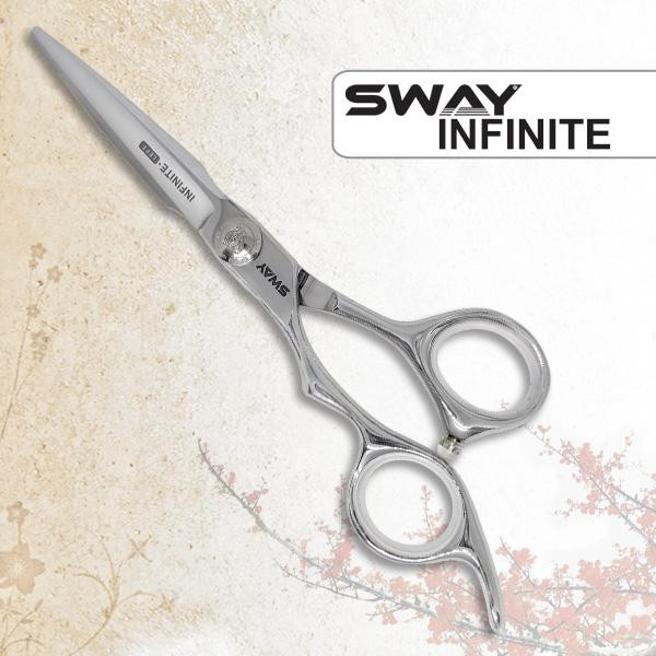 SWAY Перукарські ножиці для лівші  Infinite 18155 розмір 5,5 - зображення 1