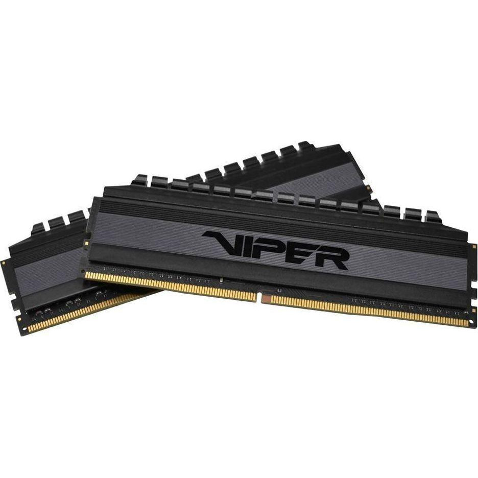 PATRIOT 16 GB (2x8GB) DDR4 3600 MHz Viper 4 Blackout (PVB416G360C7K) - зображення 1