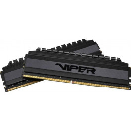 PATRIOT 16 GB (2x8GB) DDR4 3600 MHz Viper 4 Blackout (PVB416G360C7K)