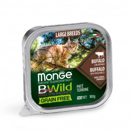 Monge BWild Grain Free Wet Buffalo Large Breeds 100 г (8009470012850)