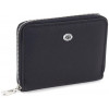 ST Leather Шкіряний жіночий гаманець чорного кольору на блискавковій застібці  1767277 - зображення 9