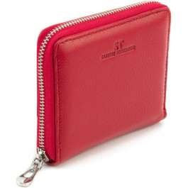 ST Leather Жіночий гаманець з натуральної шкіри червоного кольору з монетницею  1767282