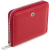 ST Leather Шкіряний жіночий гаманець червоного кольору на блискавковій застібці  1767276 - зображення 1