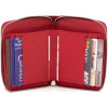 ST Leather Шкіряний жіночий гаманець червоного кольору на блискавковій застібці  1767276 - зображення 2