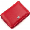 ST Leather Шкіряний жіночий гаманець червоного кольору на блискавковій застібці  1767276 - зображення 3