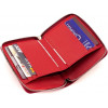 ST Leather Шкіряний жіночий гаманець червоного кольору на блискавковій застібці  1767276 - зображення 5
