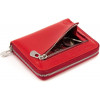 ST Leather Шкіряний жіночий гаманець червоного кольору на блискавковій застібці  1767276 - зображення 7