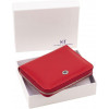 ST Leather Шкіряний жіночий гаманець червоного кольору на блискавковій застібці  1767276 - зображення 8