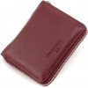 ST Leather Жіночий гаманець з натуральної шкіри бордового кольору на блискавці  1767284 - зображення 3