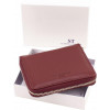 ST Leather Жіночий гаманець з натуральної шкіри бордового кольору на блискавці  1767284 - зображення 9