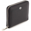 ST Leather Чорний жіночий гаманець середнього розміру з натуральної шкіри шкіри  1767279 - зображення 1
