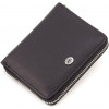 ST Leather Чорний жіночий гаманець середнього розміру з натуральної шкіри шкіри  1767279 - зображення 3