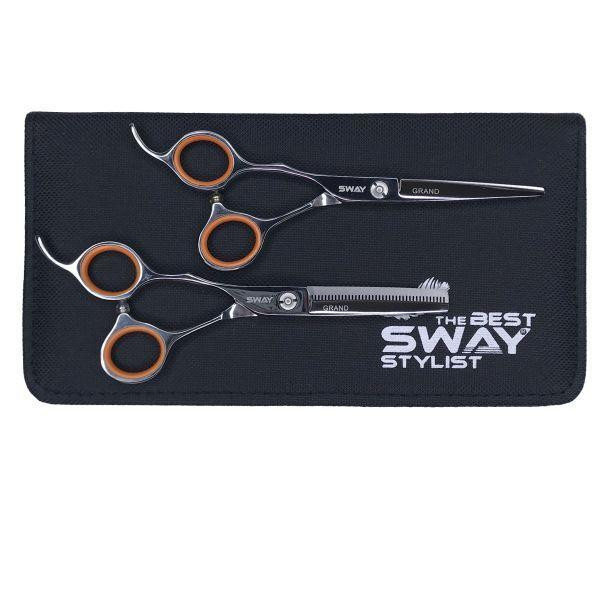 SWAY Набір перукарських ножиць для лівші  Grand 481 розмір 5.5" - зображення 1