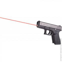 LaserMax вбудований для Glock 19 Gen5 Червоний (LMS-G5-19) - зображення 1